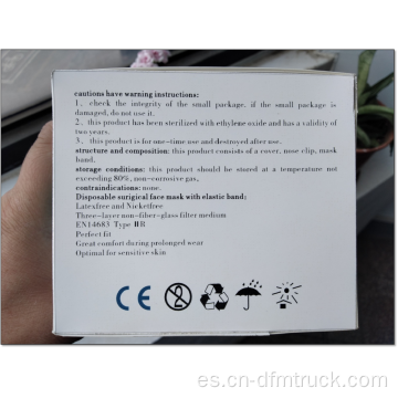 Certificado CE de máscara médica de 3 capas